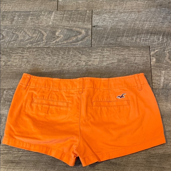 Hollister Vibrant Orange Micro Shorts NWOT - Picture 3 of 7